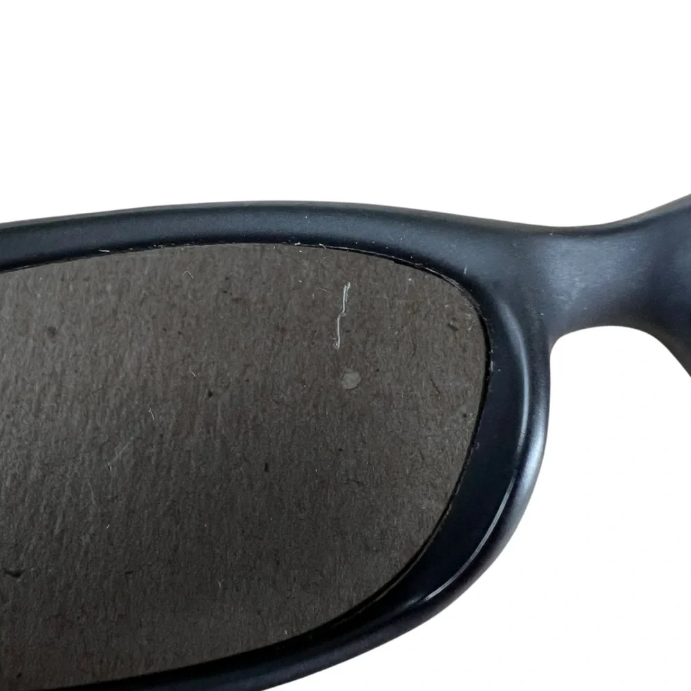 Von Zipper Backseat Sunglasses Y2K Style Matte Black Tinted Lenses READ - Picture 14 of 15